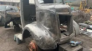 1942 Ford COE Build: Prepping for Metal Work