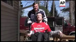 Father and son team, Dick and Rick Hoyt are about to run their 31st Boston Marathon. It's a feat mad