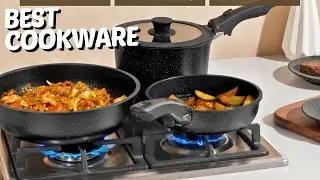 Kikcoin 20 Pcs Pots And Pans Set Non Stick | Kikcoin 20 Pieces Nonstick Cookware Set | Best Cookware