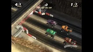 Monster Jam 2007 The Game - The Pit Eliminator in 3:17.21 (PS2)