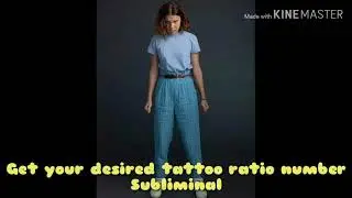 Get your desired tattoo ratio number Subliminal(Requested)(Powerful)