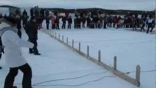 Lapland - Inari Lasso throwing race men's final 31.03.2013.