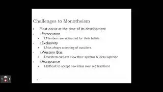 Monotheism Origins