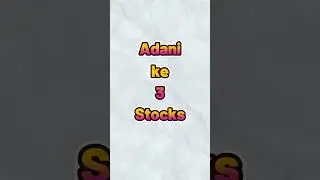 Adani Stocks in ASM list | Adani News