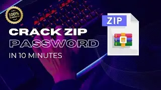 How To Crack Zip Password 🔑 || 100%*  Working Trick || #crack #zippassword