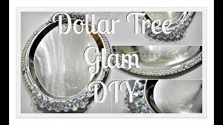 Glam And Pearl DIY Tray|| Simple Glam DIY