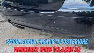 Paraurti posteriori proviamo a smontarlo, sara' facile senza ponte?