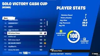 How I Qualified And Nearly Won Solo Victory Cup Round 1 (Highlights)