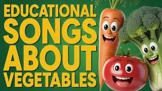 Preschool Learning Songs | Learn English and Vegetables with Fun Kids Music