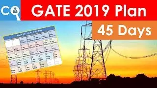 GATE 2019 Revision/45 Days Plan for Electrical Engineering