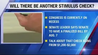 Here's the timeline for a potential second stimulus check