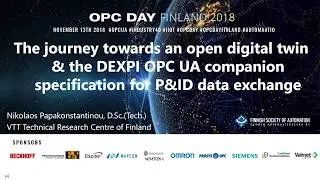 Representating Plant Engineering Information in OPC UA - Companion Specification for DEXPI