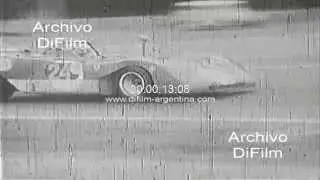 Ignazio Giunti - Fatal accidente del piloto en Buenos Aires 1970