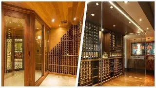 75 Green Floor And Yellow Floor Wine Cellar Design Ideas You'll Love ⭐️