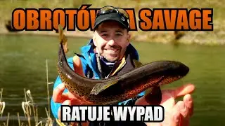 Pstrągi na Obrot&oacute;wkę Grub Spinner od @SavageGear Zobaczcie, jak uratowała nasz pstrągowy wypad