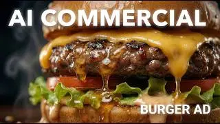 I Made a Cinematic Burger Commercial Using AI 🍔🎬 (Nano Banana Pro + Kling 2.6)