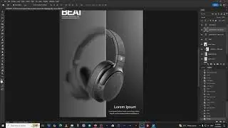 Create a headphone design for Photoshop beginner !