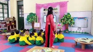 HĐTH: Tô màu con thỏ ( Tiết mẫu) . GV: Phạm Thị Oanh