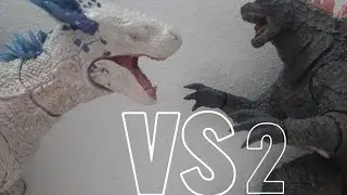 Godzilla vs shimo parte 2 final stop motion