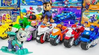 Paw Patrol Toys Unboxing Review ASMR | Chase Rubble Marshall | Paw Patrol Motorcycle Rescue Team
