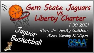 GSAA Mens Jaguar Basketball vs Liberty Charter