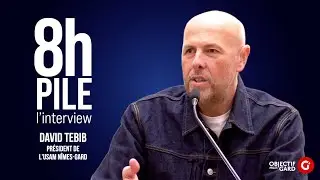 8H PILE David Tebib, pr&eacute;sident de l'USAM : 