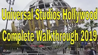 [HD] 2019 Universal Studios Hollywood *Steady Tour* Complete Walkthrough 2019