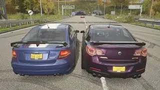 Forza Horizon 4 - FPV GT-F 351(Ford Falcon) vs HSV GTS(Holden Commodore) - Drag Race