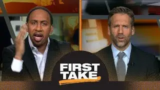 Stephen A. Smith goes off on Max Kellerman about 2017 NBA Finals during debate | First Take | ESPN