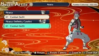 Demon Slayer Hinokami Chronicles 2 - All Akaza (Infinity Castle) Archives (DLC)