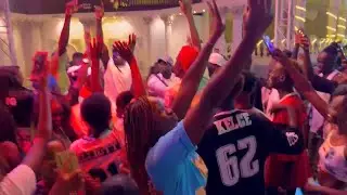 Performing live with Moving Higher in Egypt During the Pool Party With King Penton!