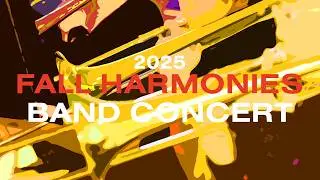 SHS Concert Band Fall Harmonies 2025