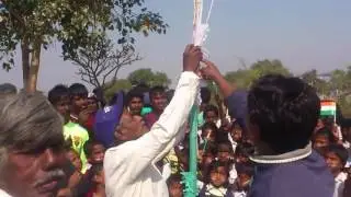 BUNDU BADA BANDH side 15th August flag festival in Bundu Fishermen through old fishermen