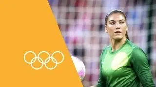 Stars Of Women's Football Ft. Marta, Hamm & Prinz | 90 Seconds Of The Olympics