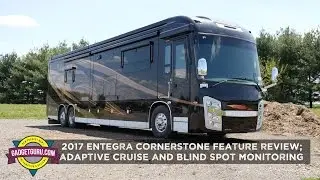 2017 Entegra Cornerstone Review - Driving With Adaptive Cruise & Blind Spot Monitoring