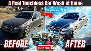Touchless Car Wash at Home in 10 Minutes - You Won't Believe the Results!