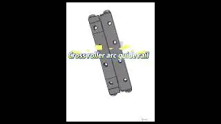Cross roller arc guide rail, arc guide rail, alignment table accessories, guide rail, arc