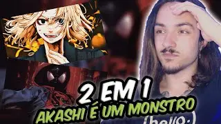 (2 EM 1) REAGINDO a Akashi Cruz - O rei da quebrada (Mikey) e Akashi Cruz - Miles 🕷️ | REACT