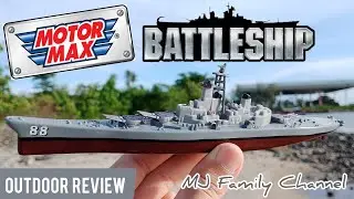 Motormax Battle Zone Die-Cast Battleship BB88 Outdoor Unboxing Review