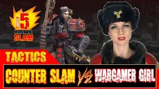 Wargamer Girl Vs Counter Slam Khador vs. Menoth