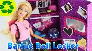 How to make a Doll Locker - Super Easy Doll Crafts - simplekidscrafts - simplekidscrafts