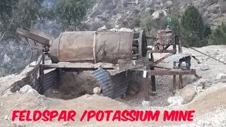 Feldspar potash mine