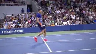Milos Raonic - Us Open 2016 - video