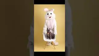 Behind the Scenes: Shooting Promo images with the Easter Bunny