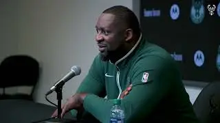 Adrian Griffin Postgame interview after win vs Kings| 1.14.24#nba #milwaukeebucks #postgameinterview