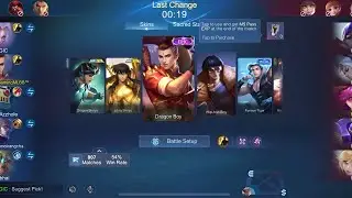 Maybe last match from this account 🥹. Chou best build 2023🔥.