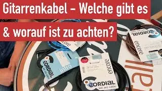 E-Gitarre lernen - Was gibt es bei Gitarrenkabel zu beachten mit Coridal Cables | Guitar Master Plan