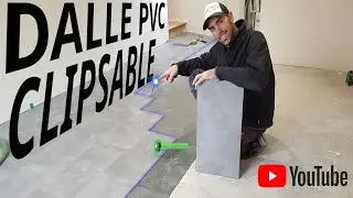 Dalle pvc clipsable