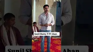 Ahan Shetty at T-Series Office for Satyanarayan puja.... #ahanshetty #tseries #e24