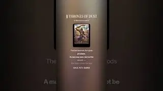 🎵 THRONES OF DUST
